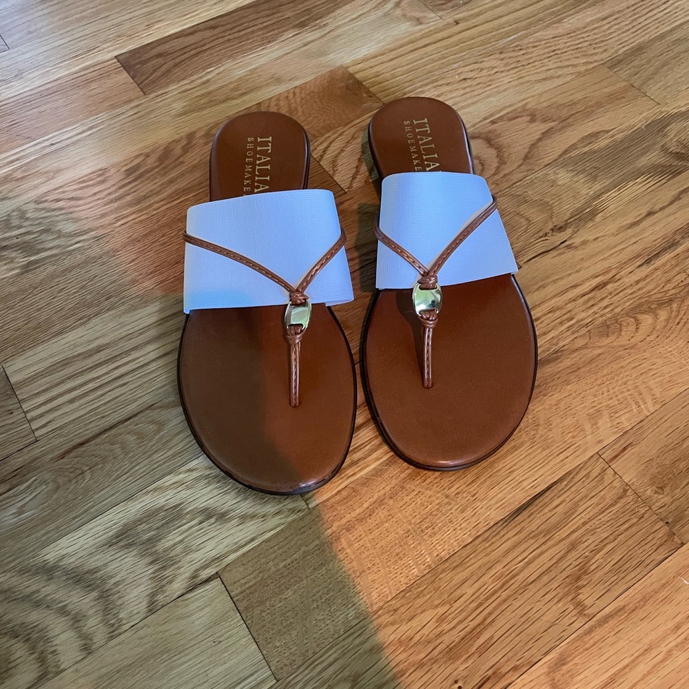 Italian shoemaker flats/sandal